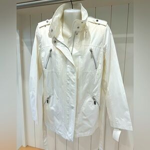 Ladies Size 12 Pizazz White Jacket NWT